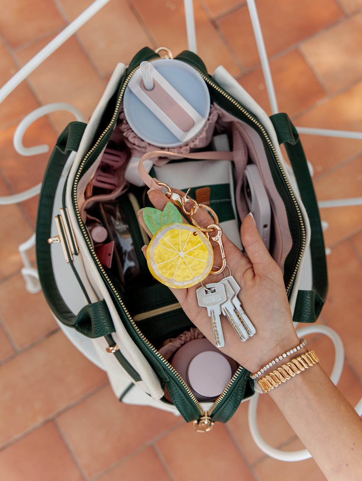 Effortless Tote Heritage Green