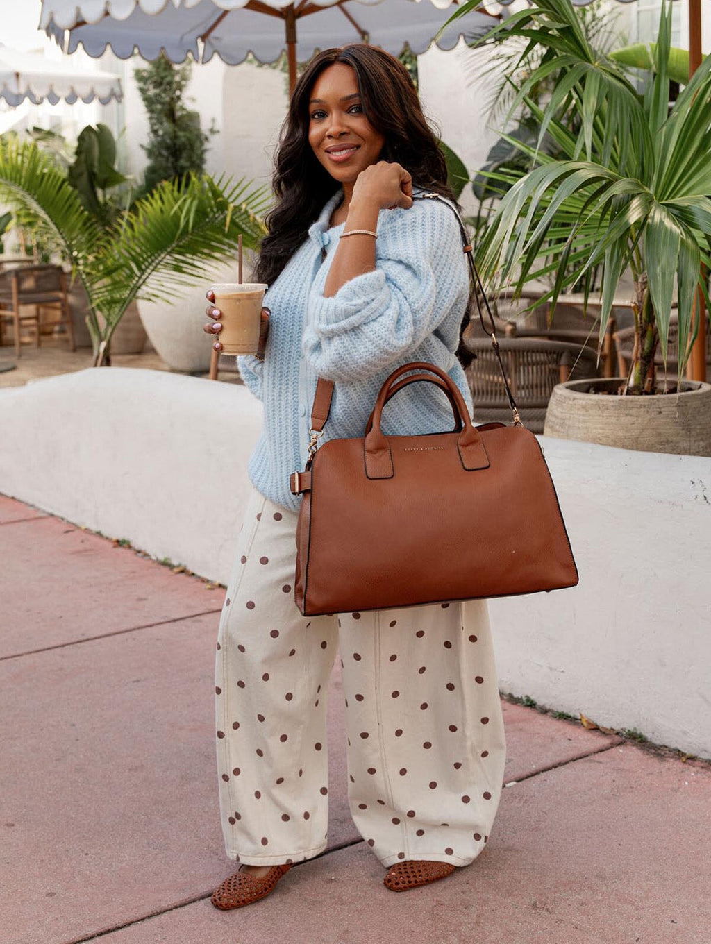 Uptown Tote Chestnut